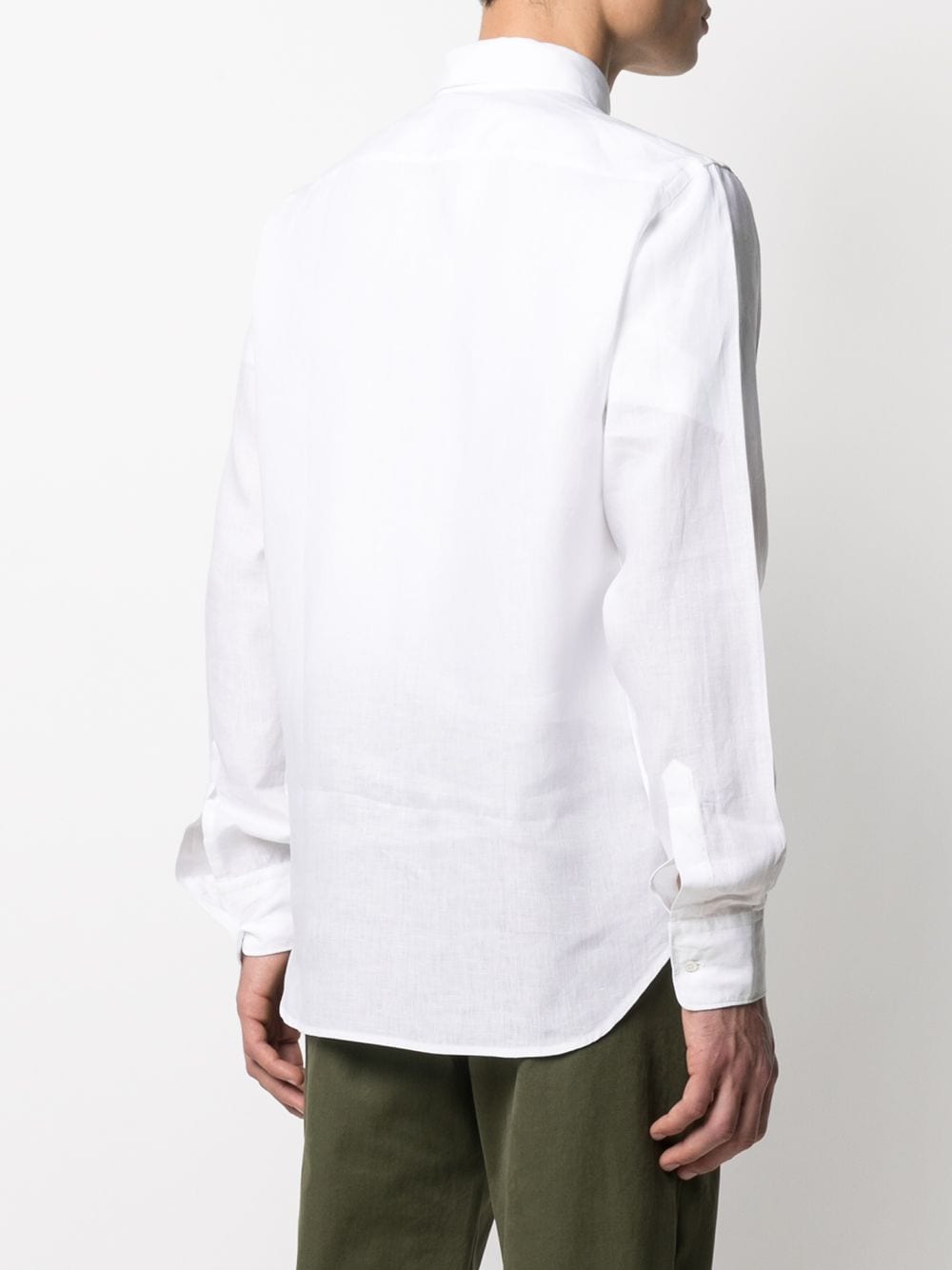 camicia sedici uomo bianca 