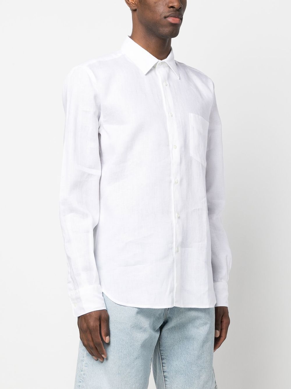 camicia sedici uomo bianca 