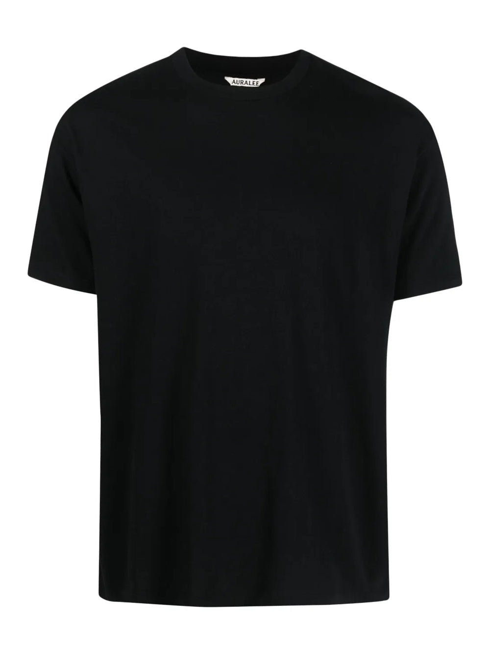 t-shirt seamless crew neck uomo nera 