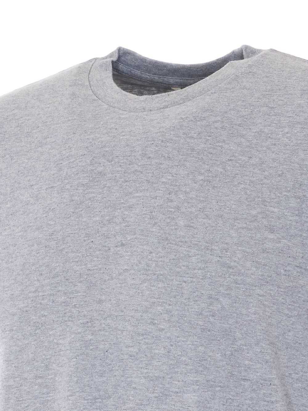 t-shirt seamless crew neck uomo grogia 