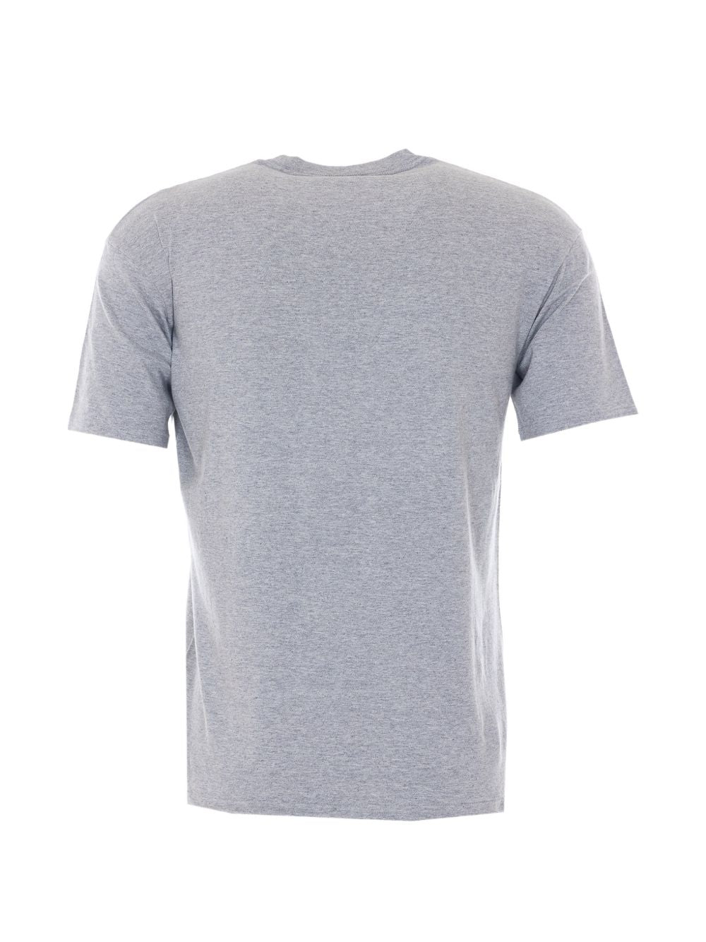 t-shirt seamless crew neck uomo grogia 