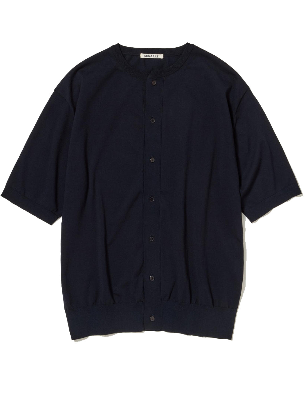 cardican manica corta uomo navy 