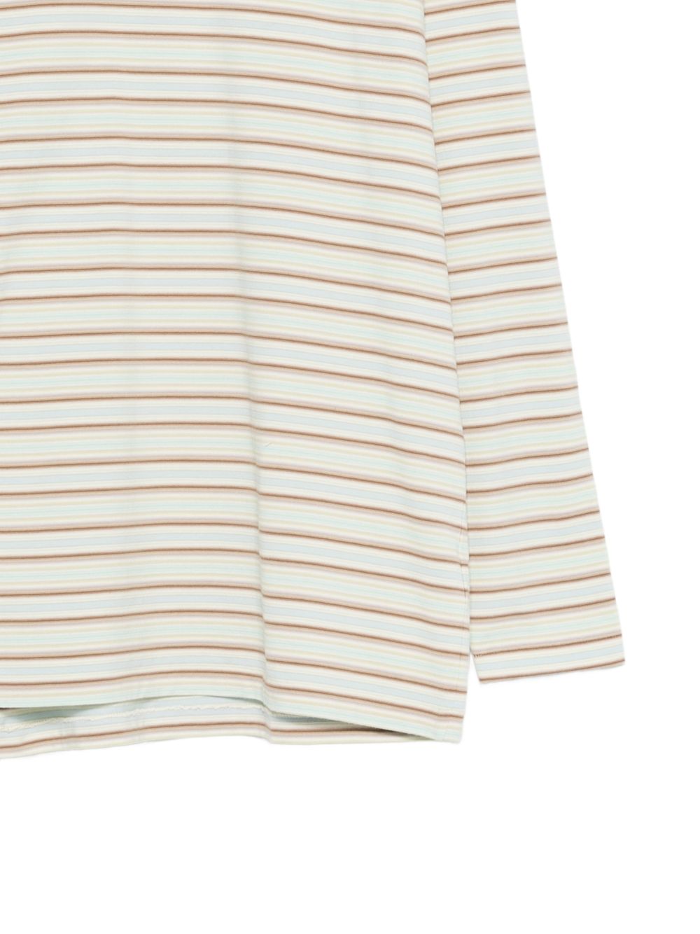 t-shirt l/s uomo marrone 