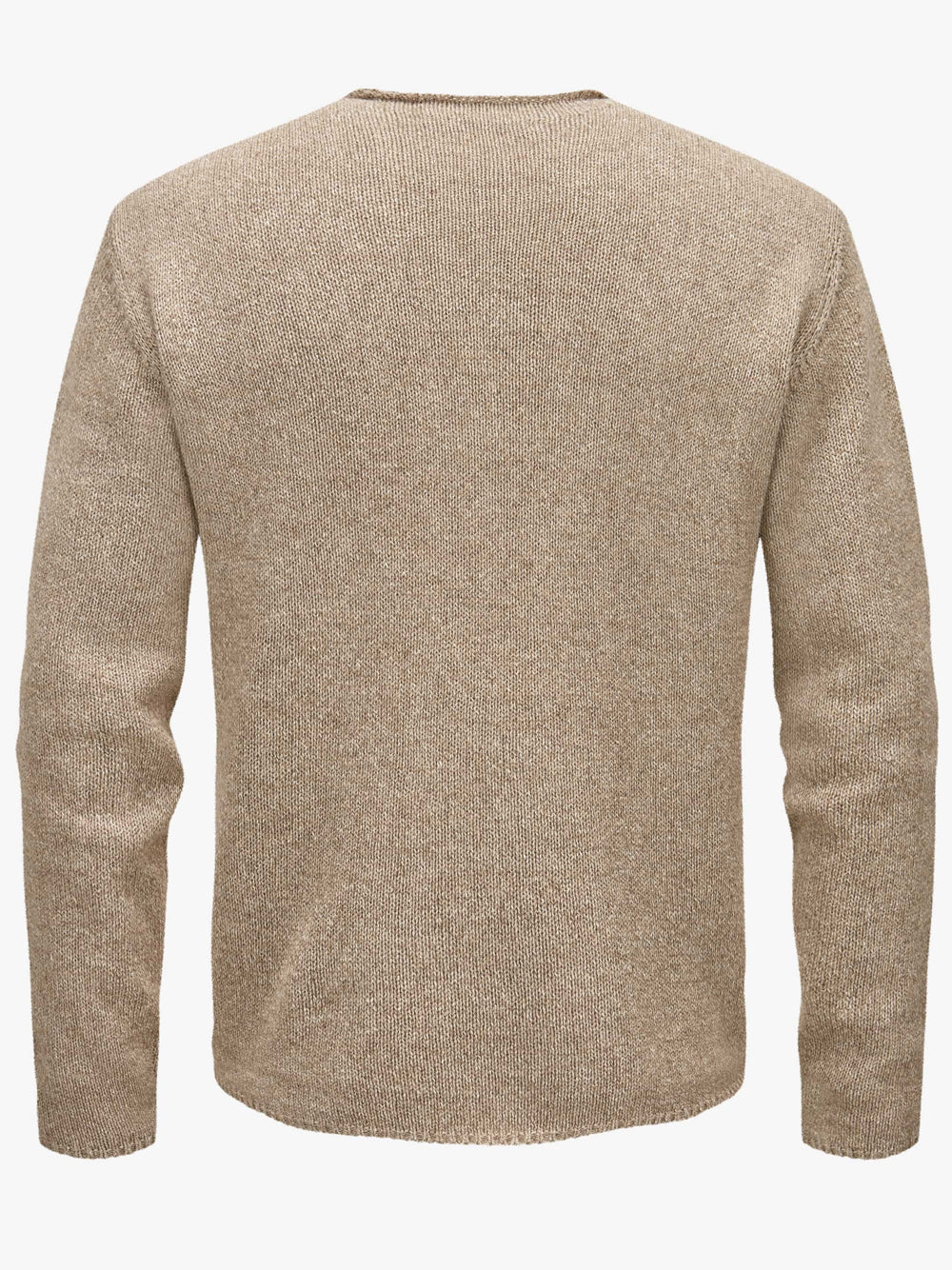 maglione uomo beige 