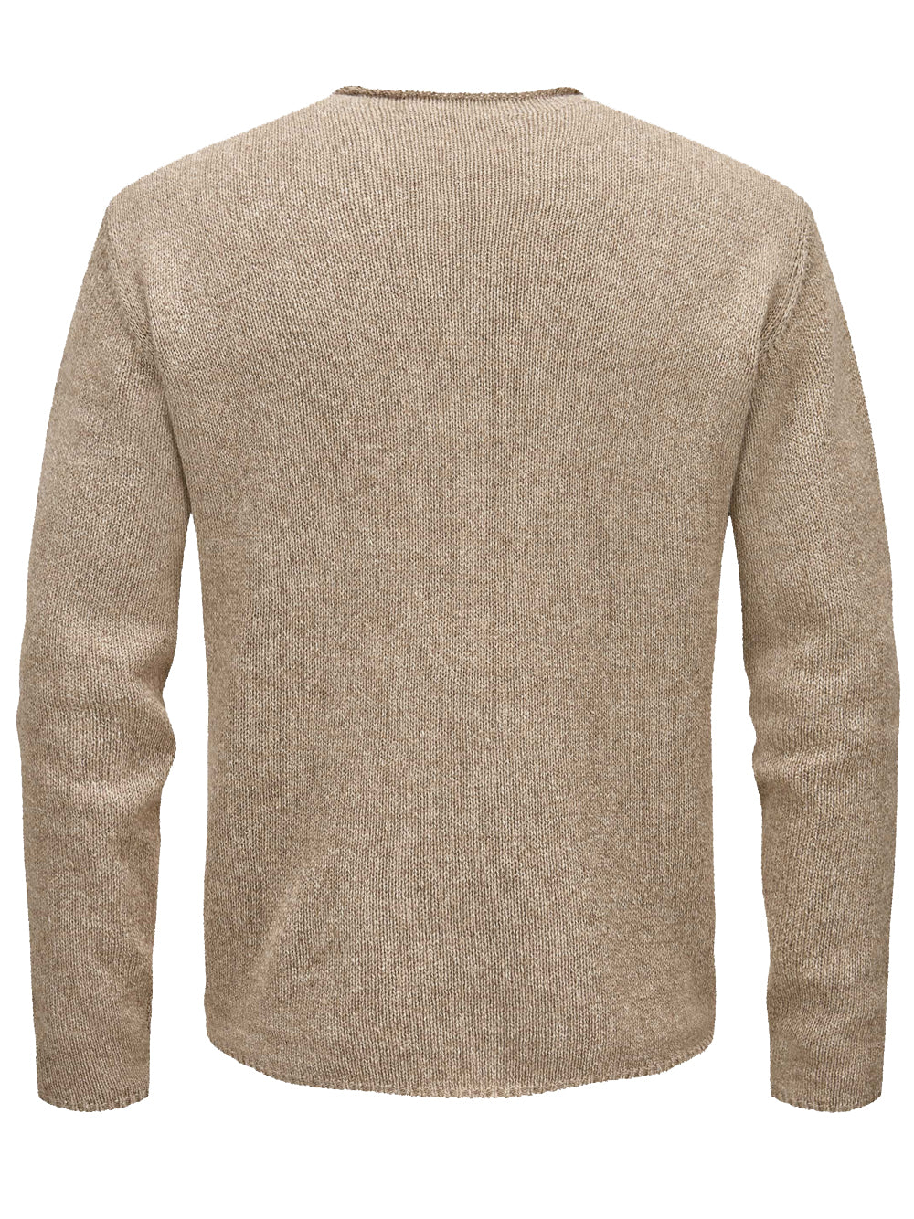 maglione uomo beige 