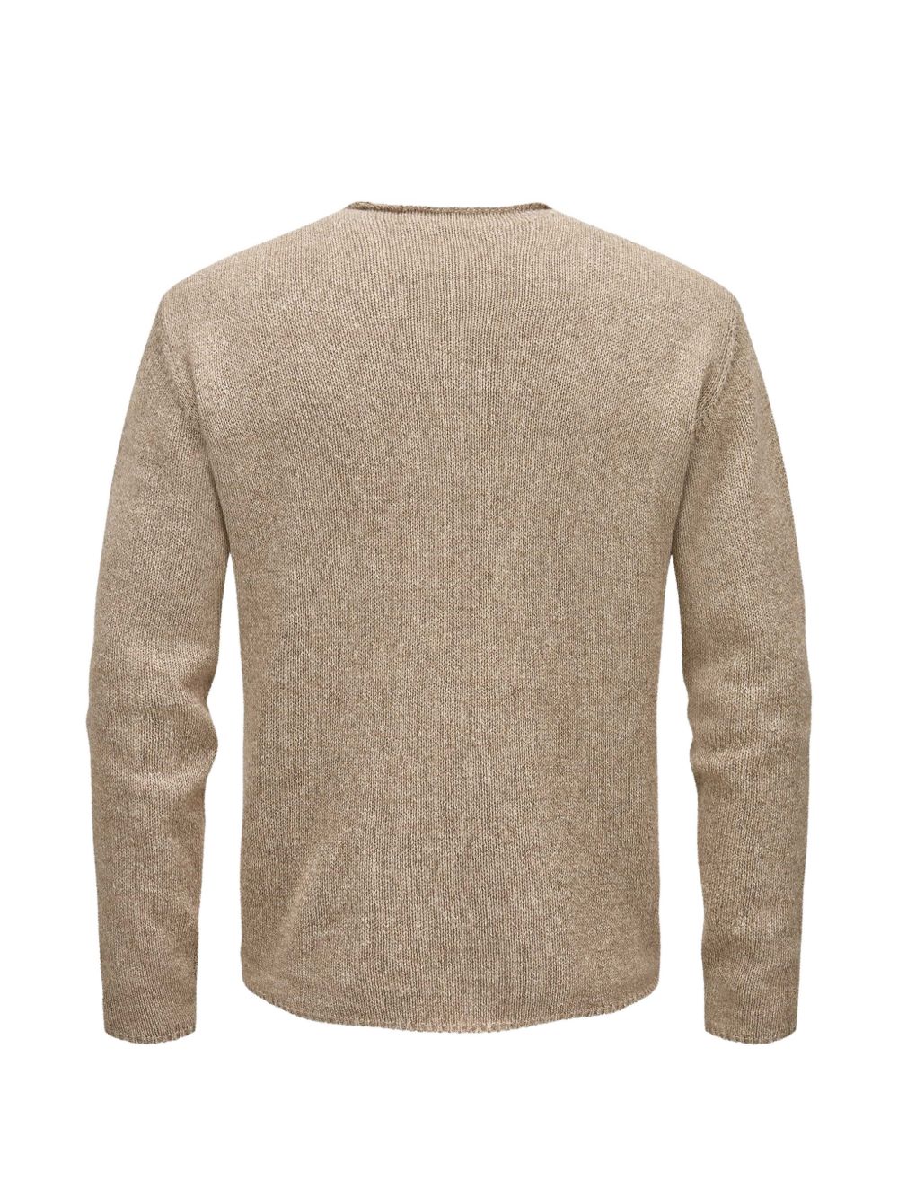 maglione uomo beige 