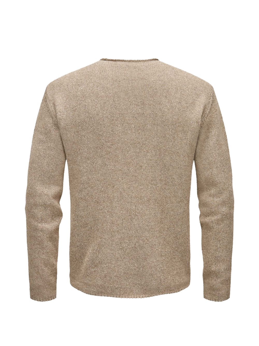 maglione uomo beige 