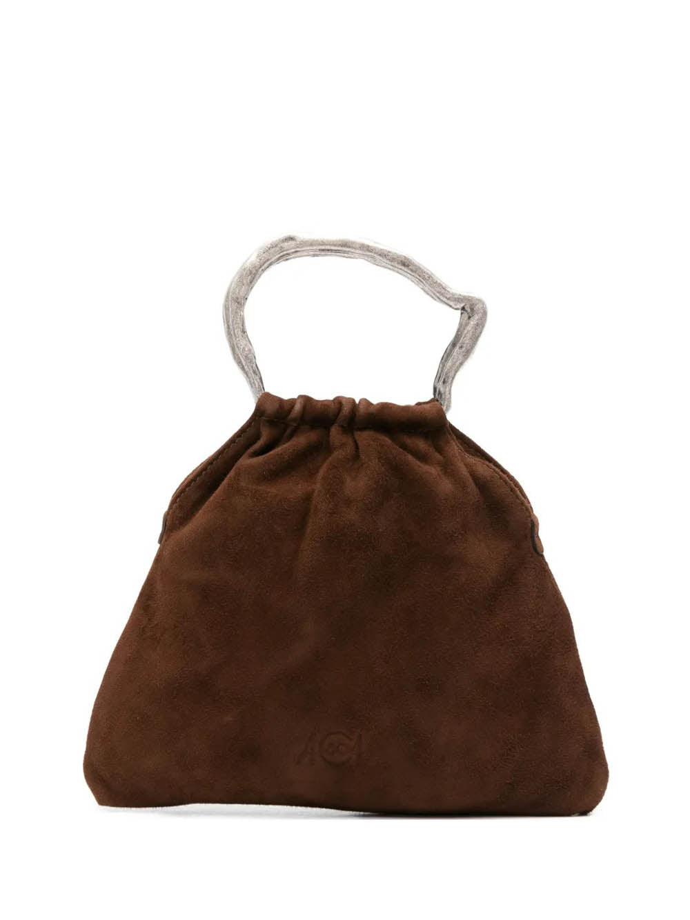 borsa delia pouch s donna marrone 