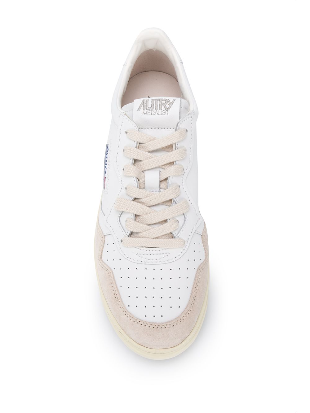 sneakers medalist low aulm ls33  uomo bianche e beige 
