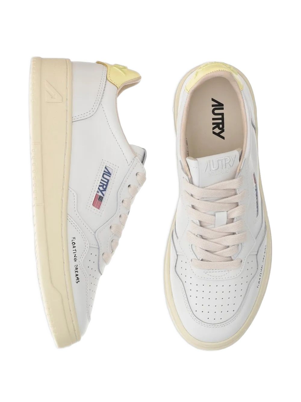 sneakers medalist low aulw dl02 donna bianche 