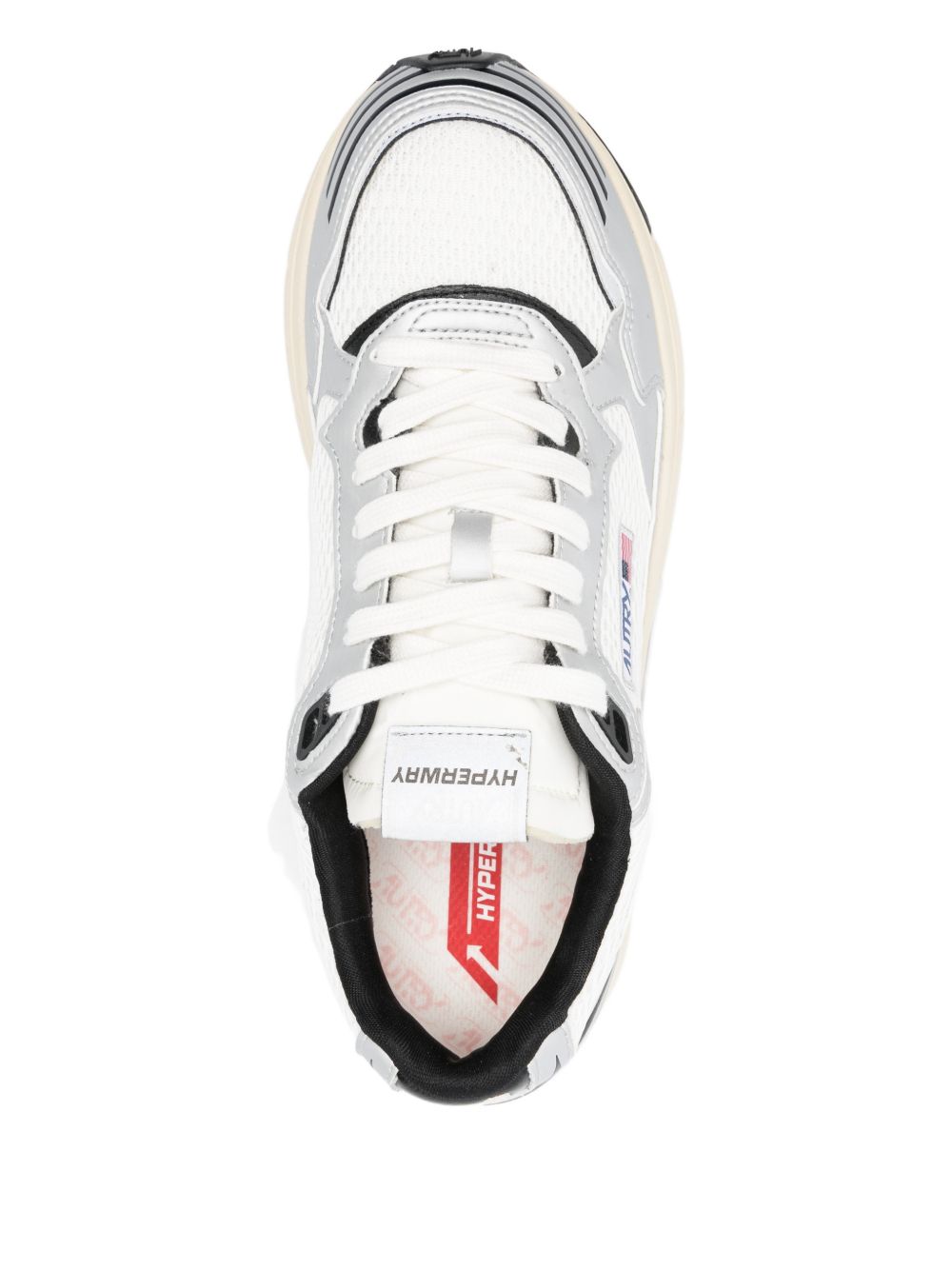 sneakers hyperway hylm mv03 uomo argento e nere 
