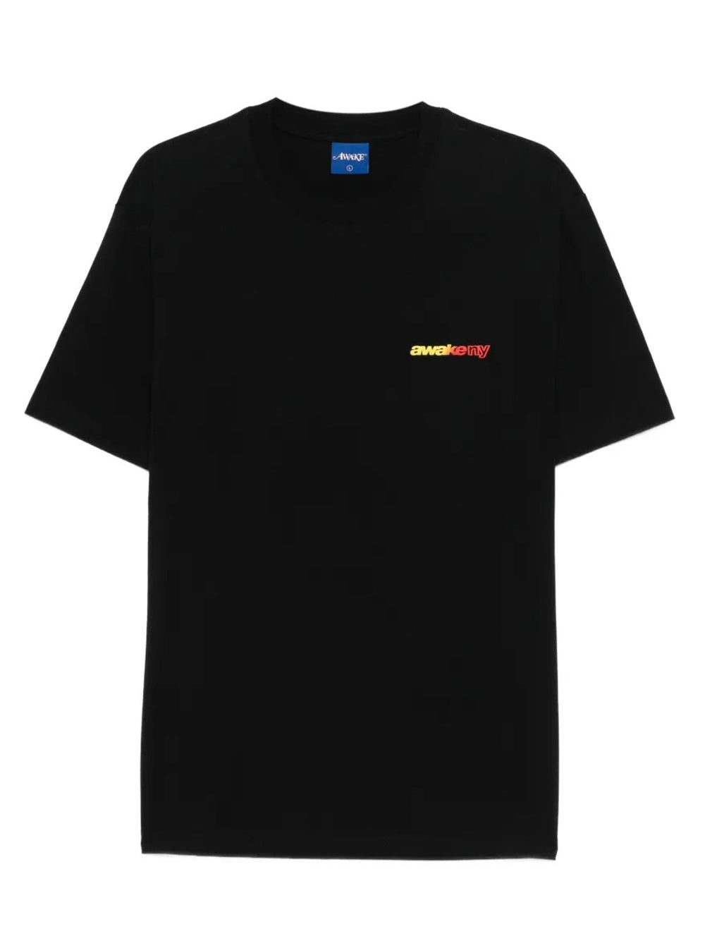 t-shirt gradient sport uomo nera 