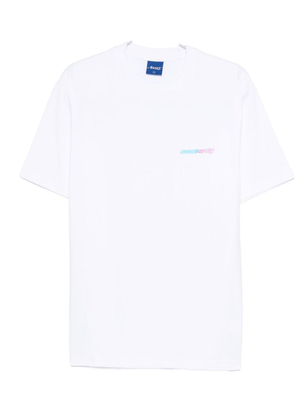 t-shirt gradient sport uomo bianca 
