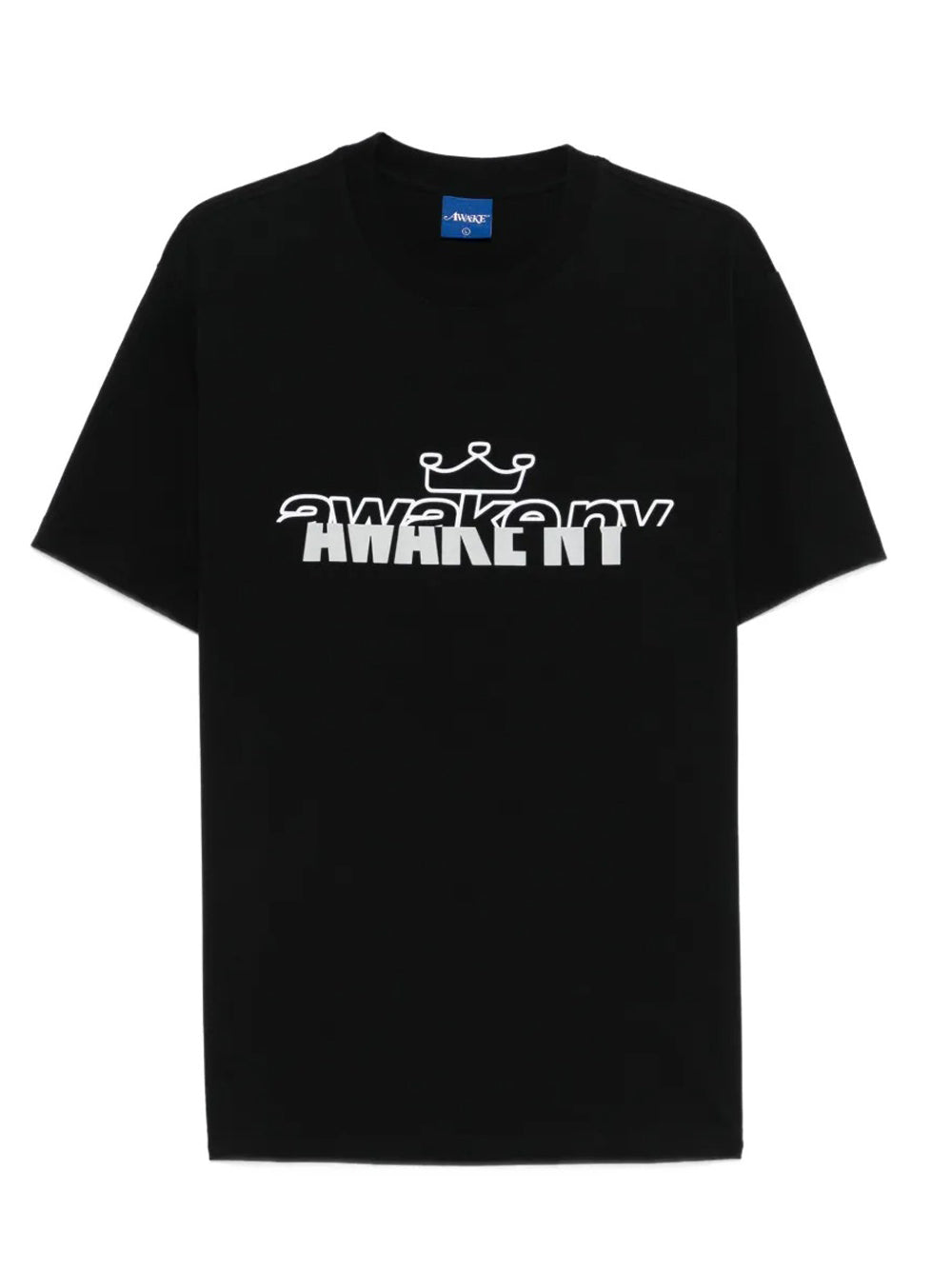 t-shirt headcrack champs uomo nera 