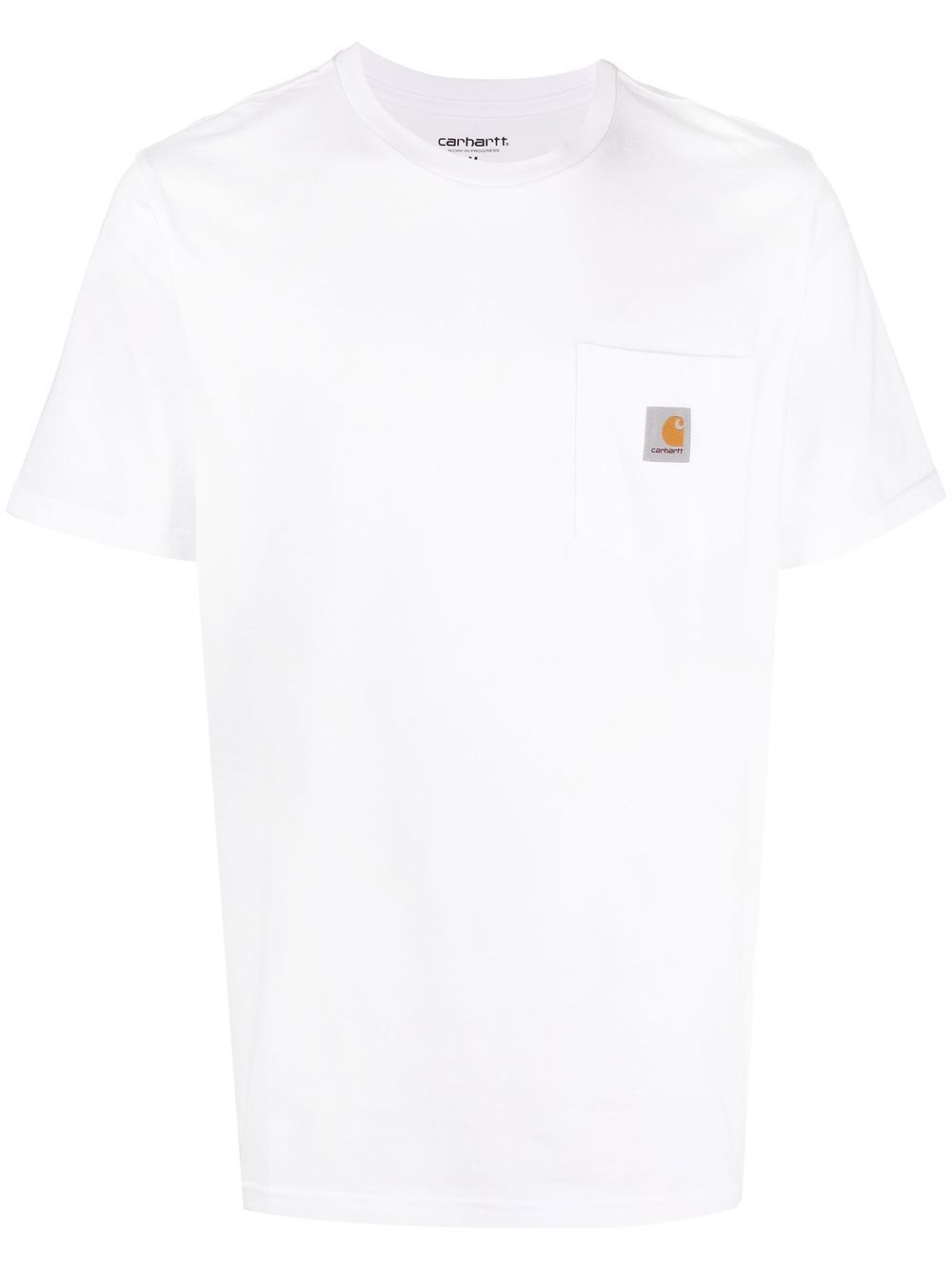 t-shirt pocket uomo bianca 