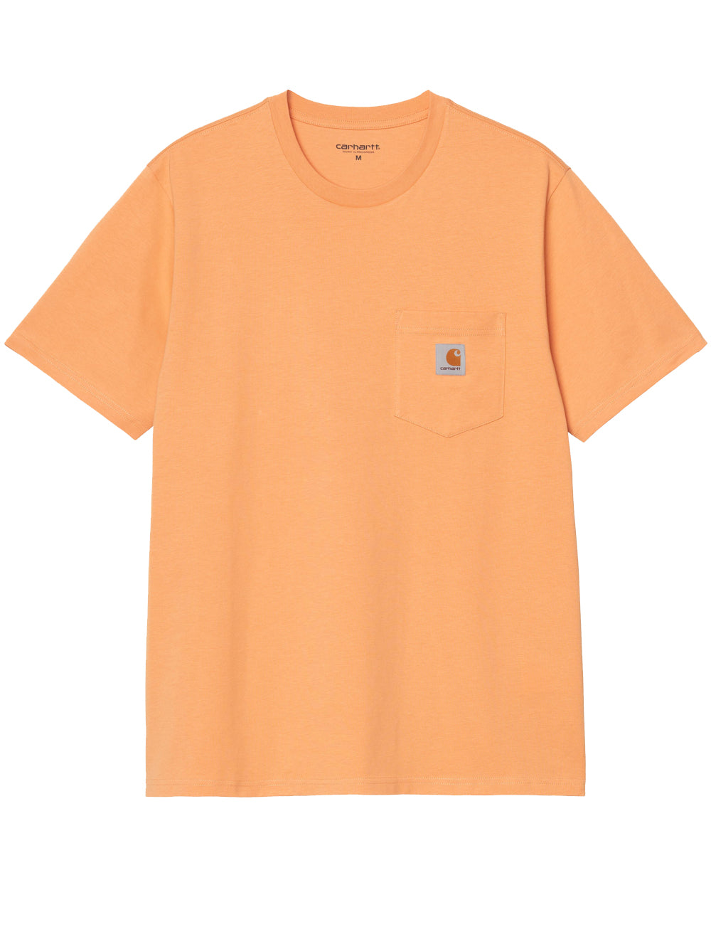 t-shirt pocket uomo arancio 