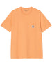 t-shirt pocket uomo arancio