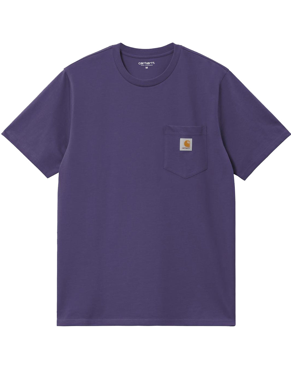t-shirt pocket uomo viola 