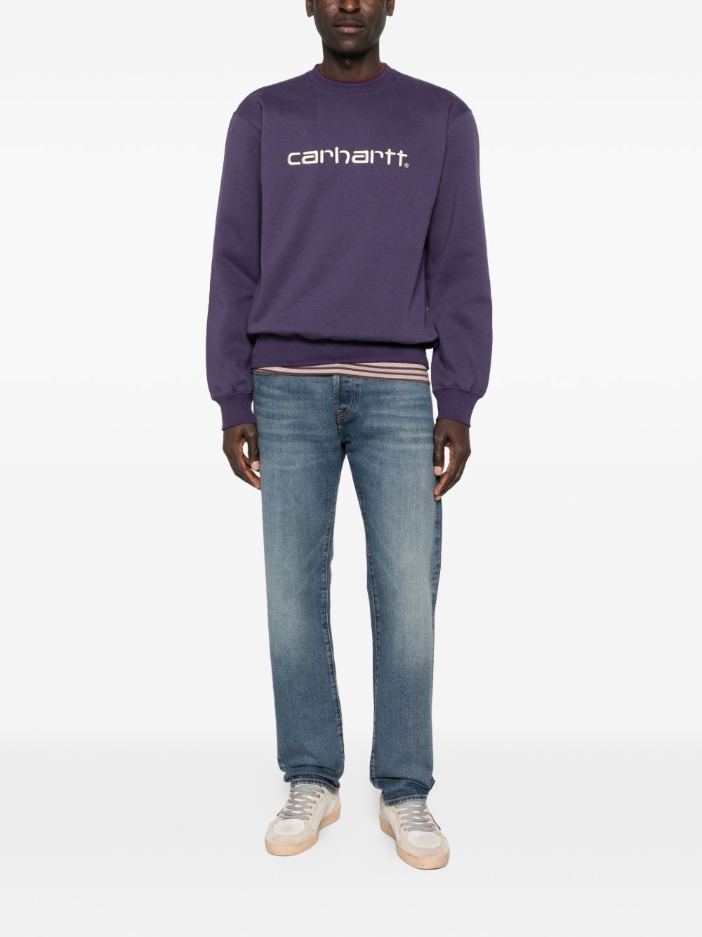 felpa carhartt uomo viola 