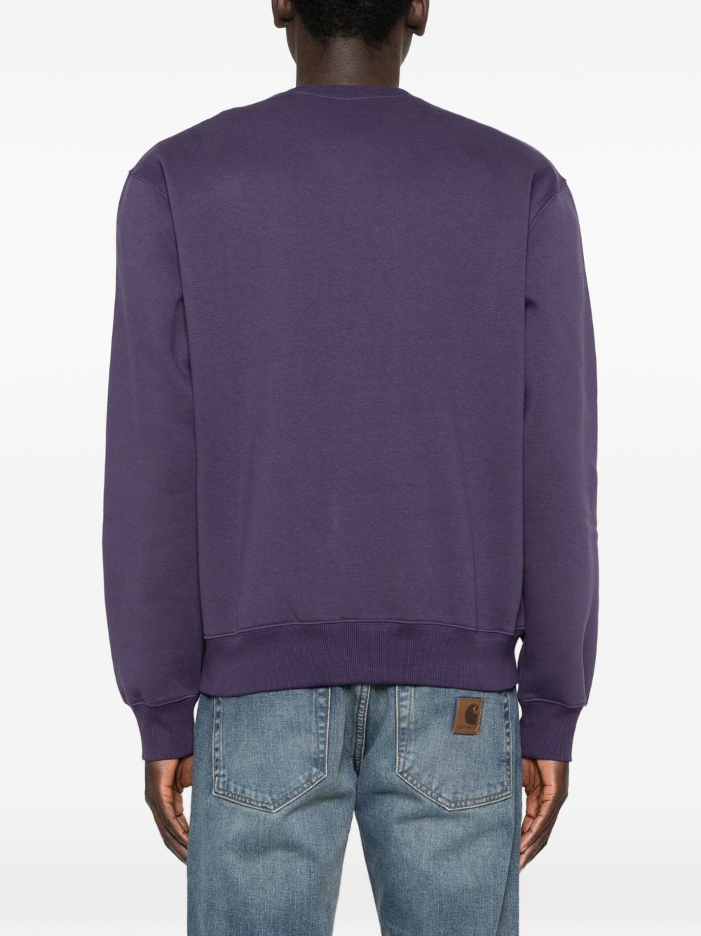 felpa carhartt uomo viola 