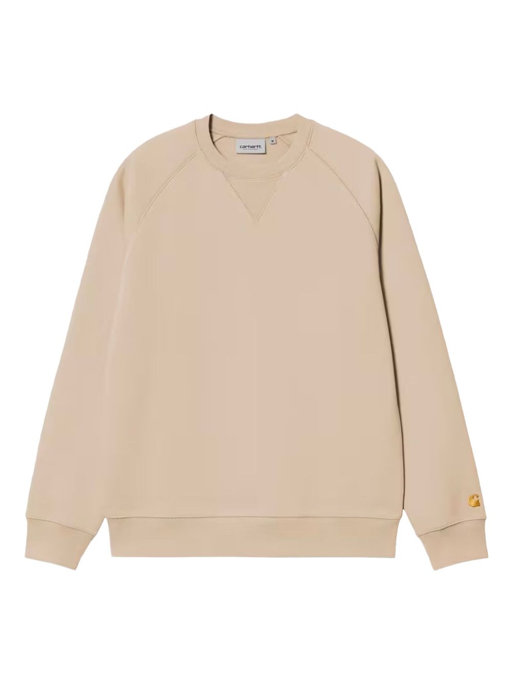 felpa chese uomo beige 