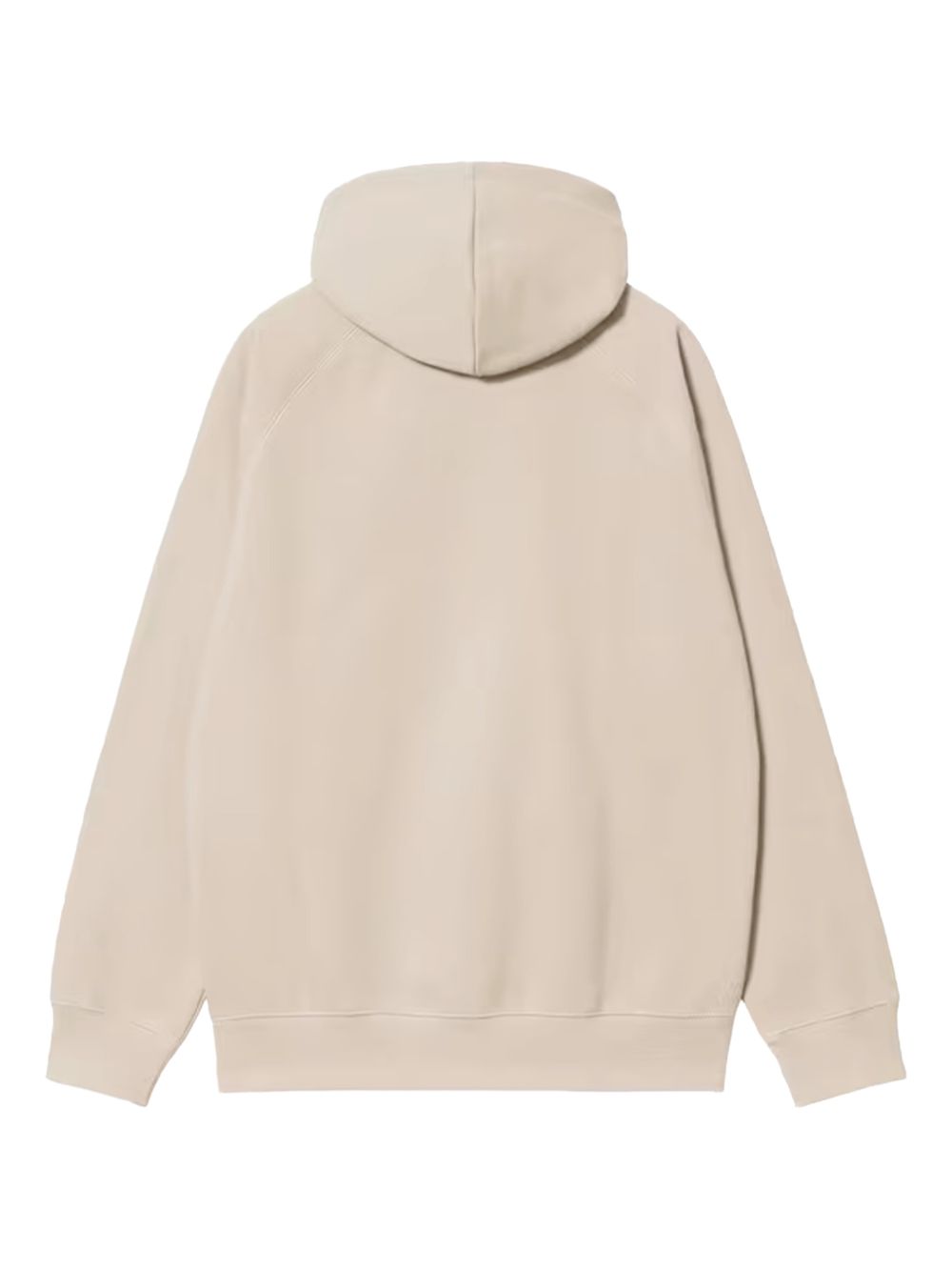 felpa chese hooded uomo beige 