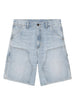 pantaloncini double knee uomo blu