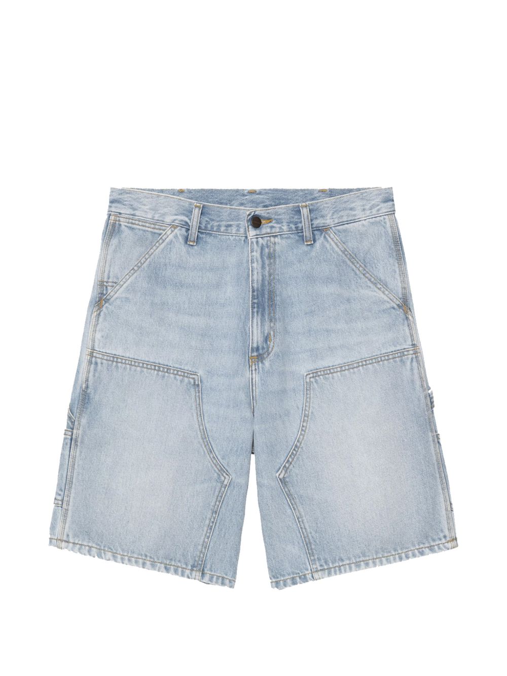 pantaloncini double knee uomo blu 