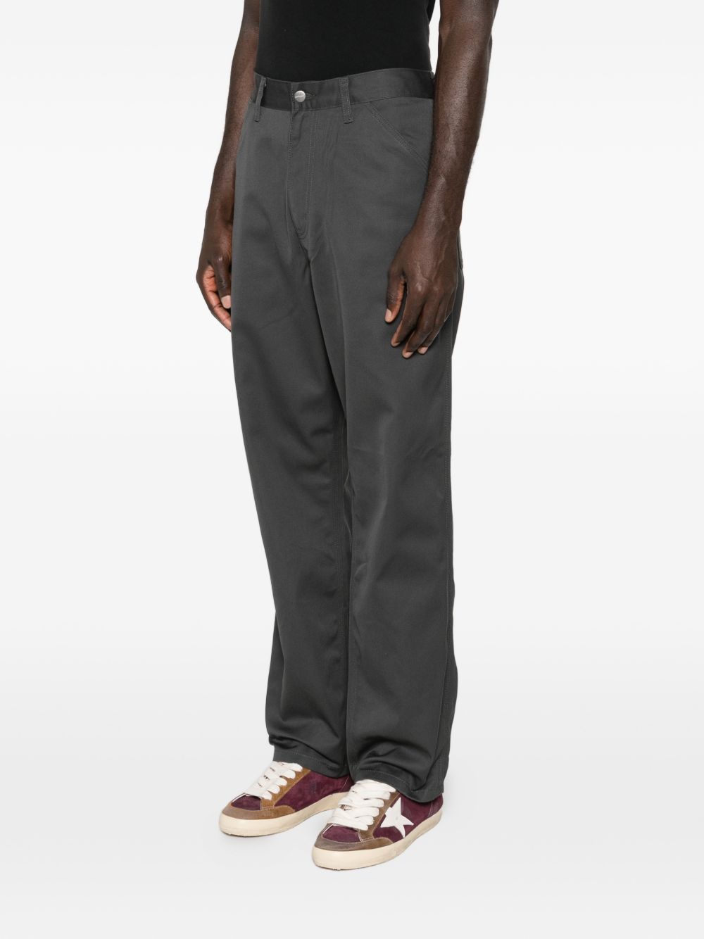 pantalone simple uomo grafite 