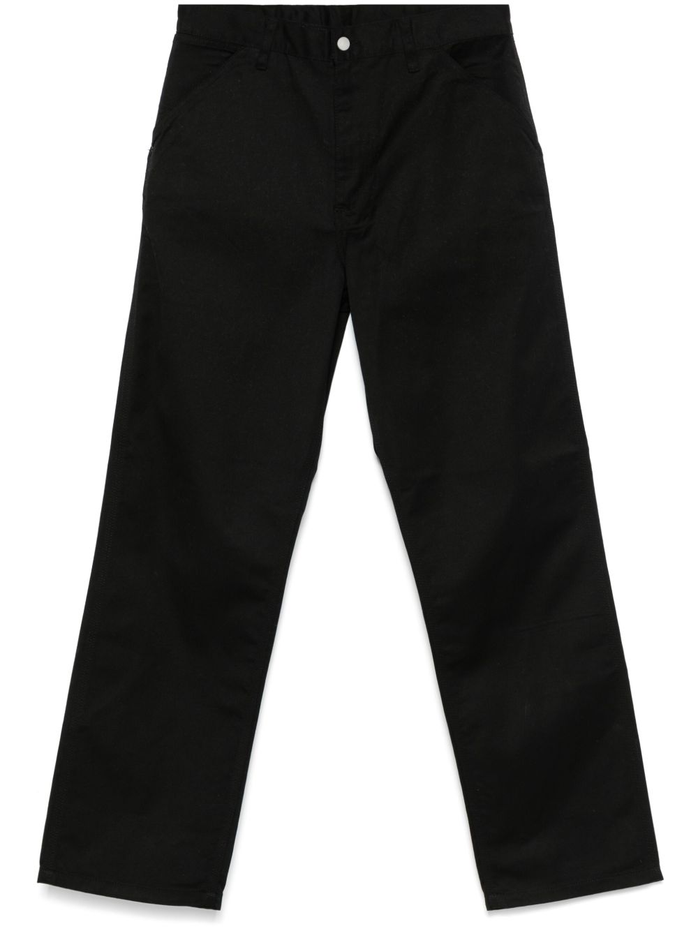pantalone simple uomo neri 