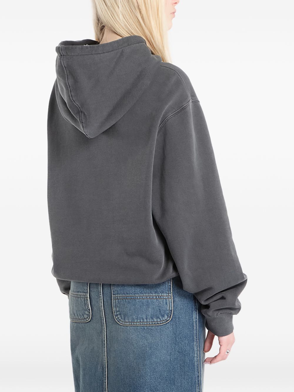 felpa hooded torion uomo nera 