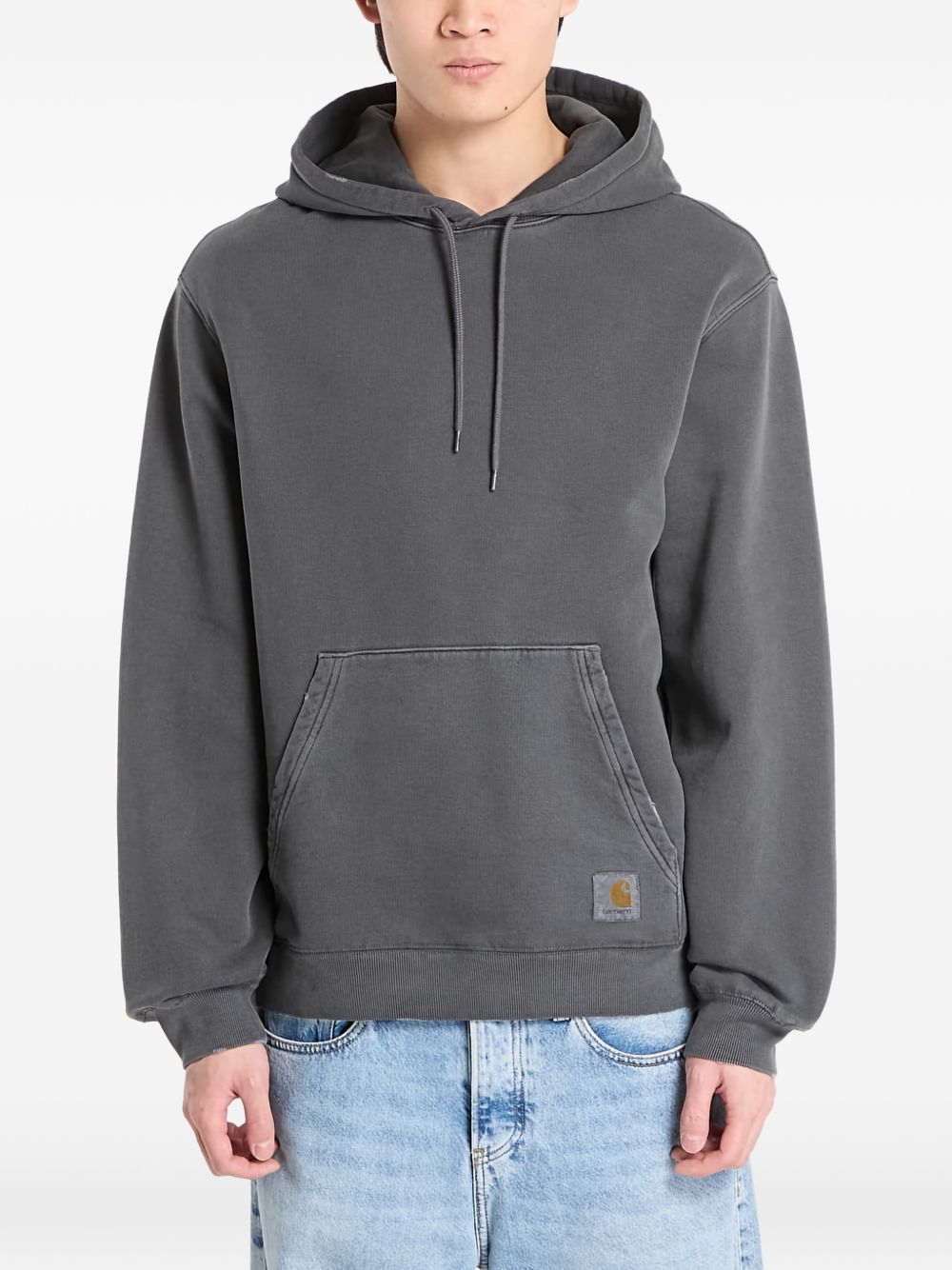 felpa hooded torion uomo nera 