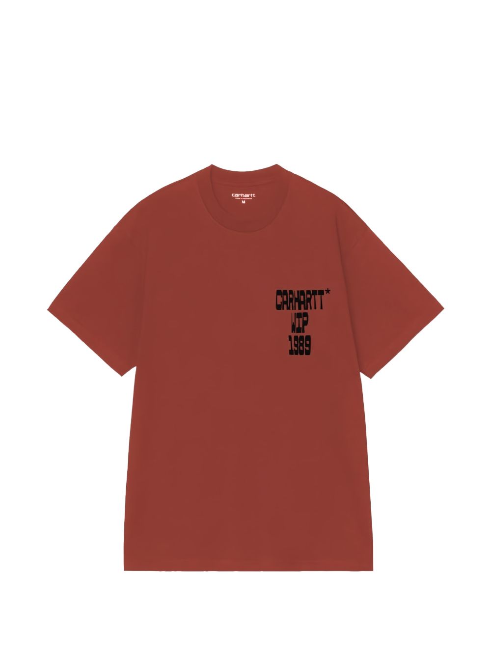 t-shirt s/s blocks uomo rossa 