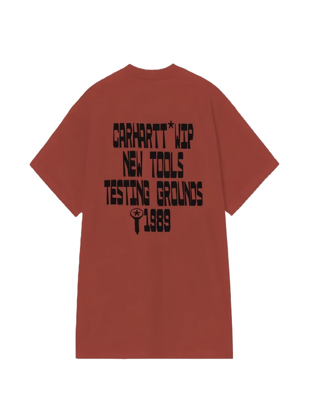 t-shirt s/s blocks uomo rossa 