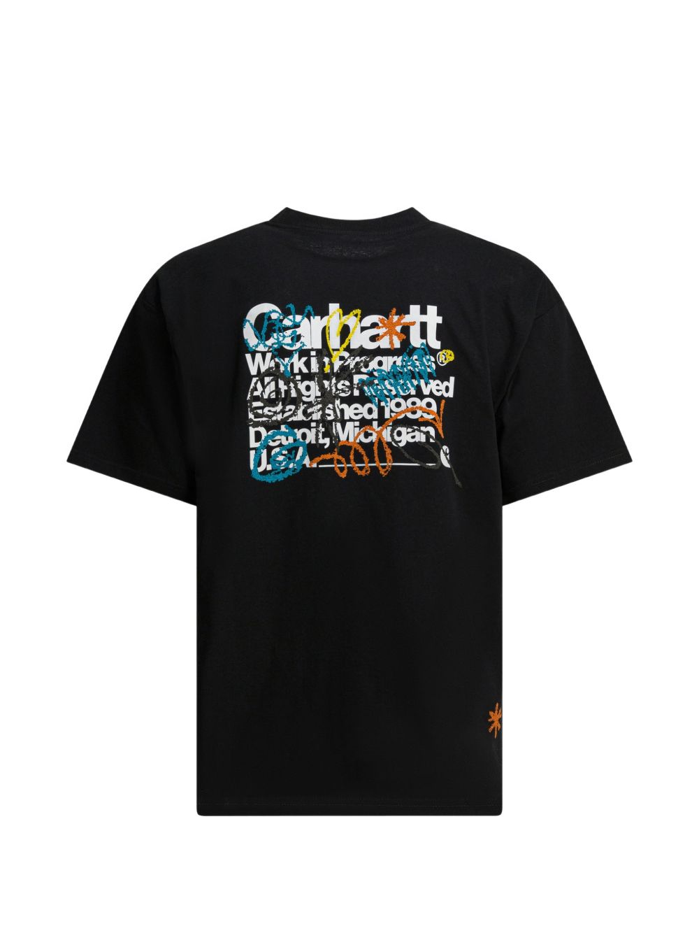 t-shirt s/s primary uomo nera 