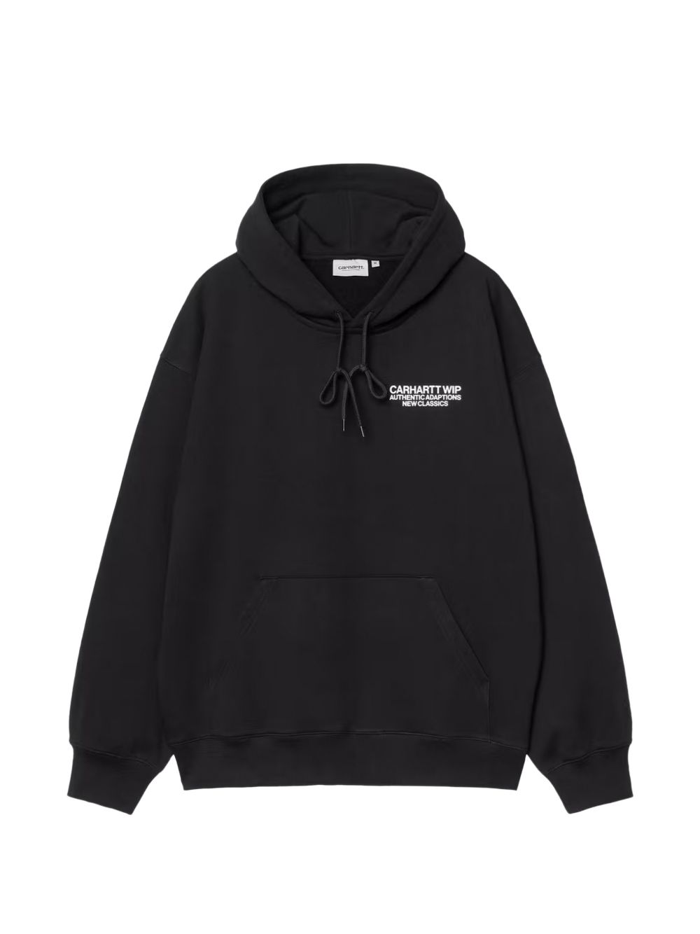 felpa hooded sean hamilton uomo nera 