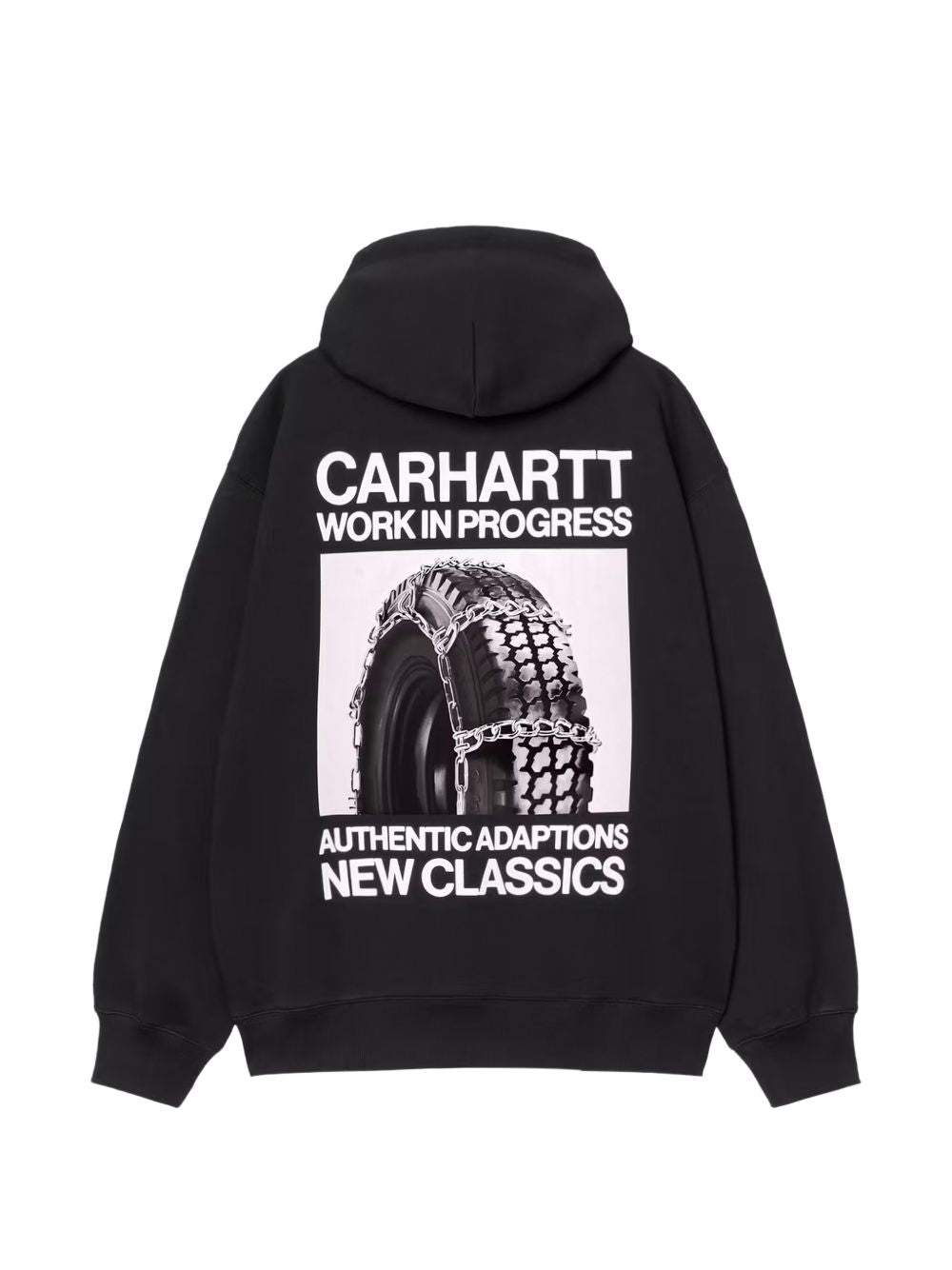felpa hooded sean hamilton uomo nera 
