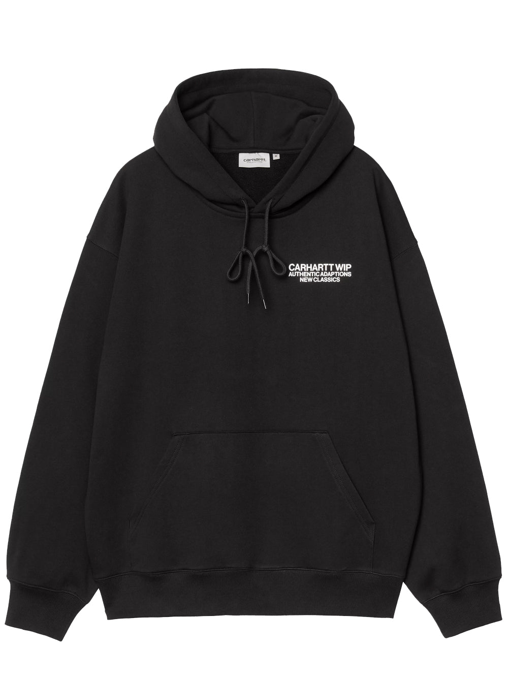 felpa hooded sean hamilton uomo nera 