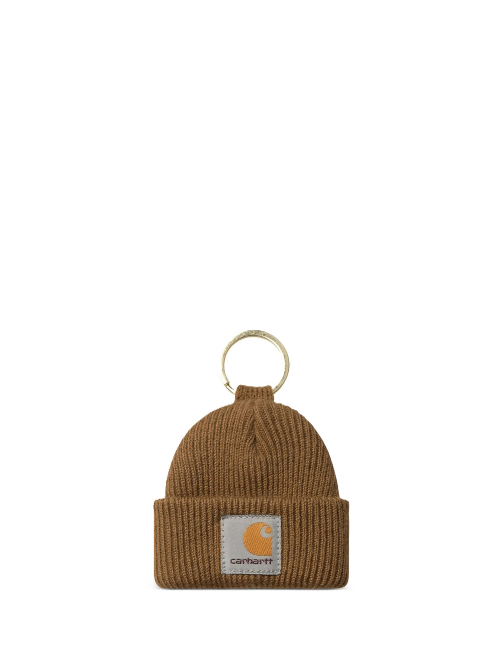 portachiavi mini watch hat  unisex marrone 