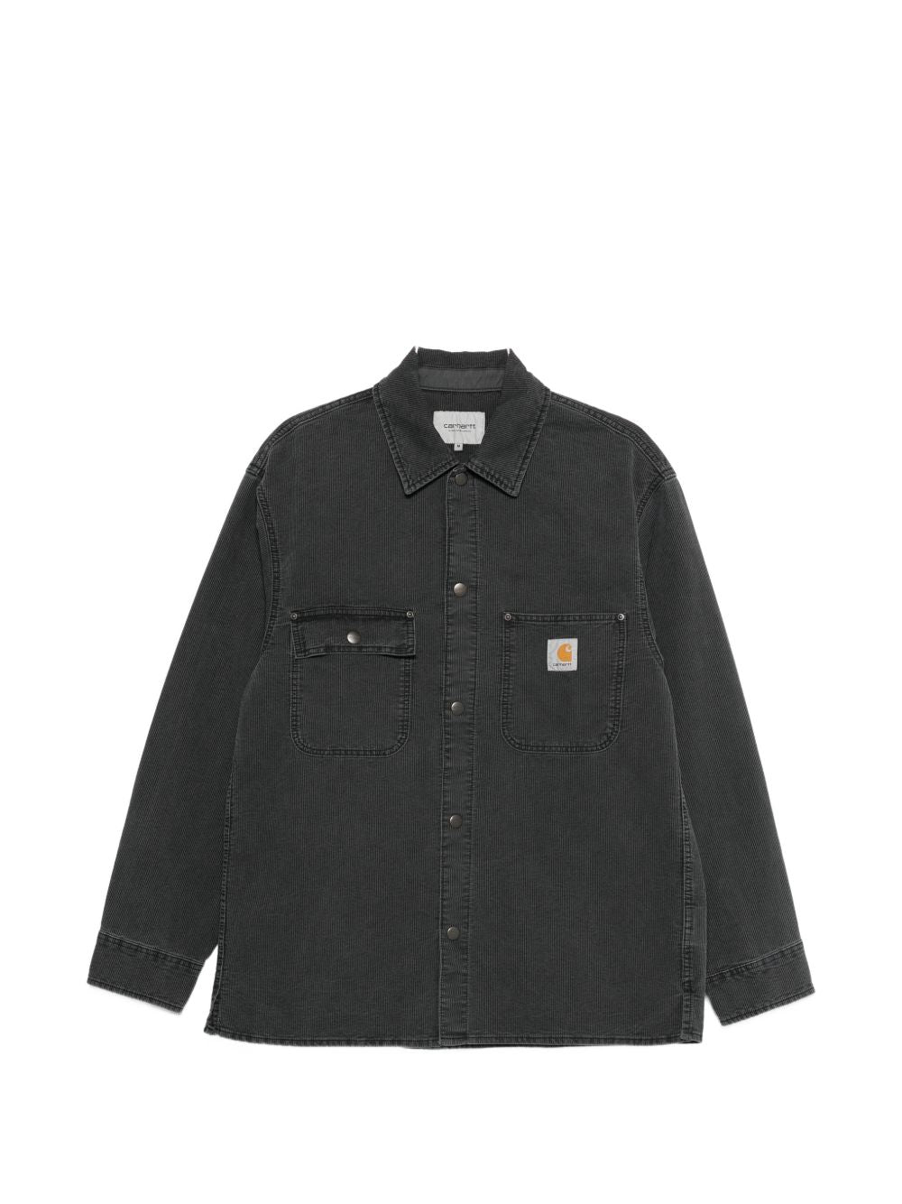 giacca camicia parrish uomo grigia 