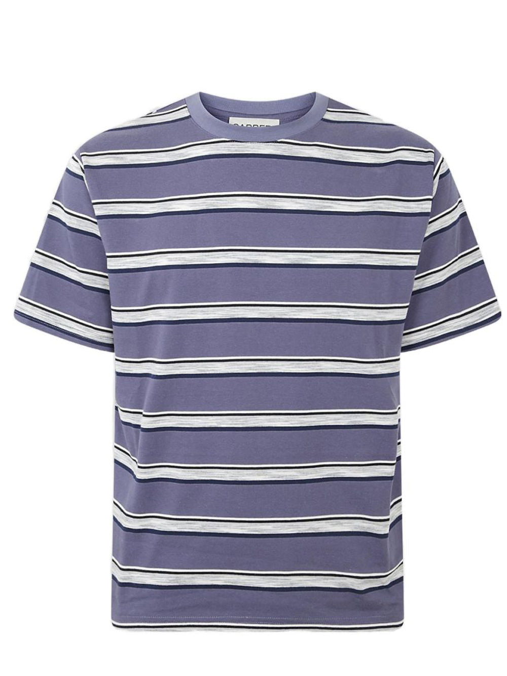 t-shirt parker uomo a righe viola 