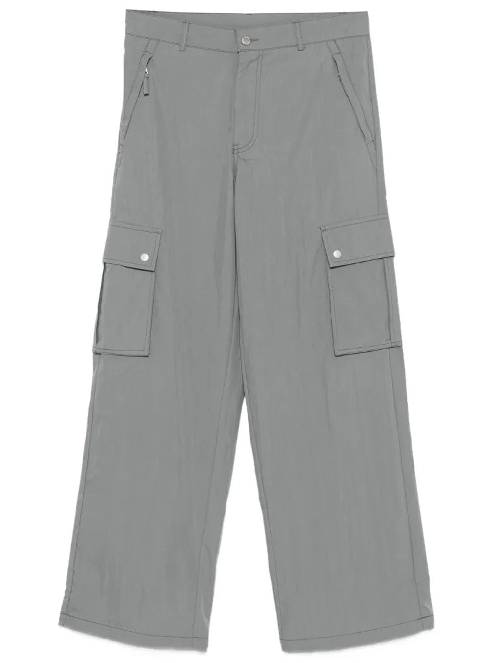 pantaloni vera parachute uomo grigi 