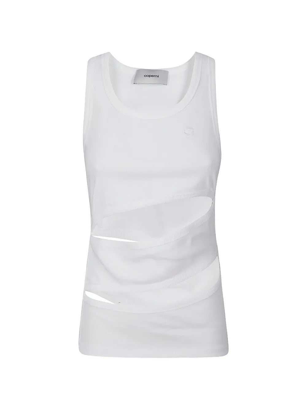 top spiral donna bianco 