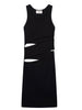 abito spiral donna nero