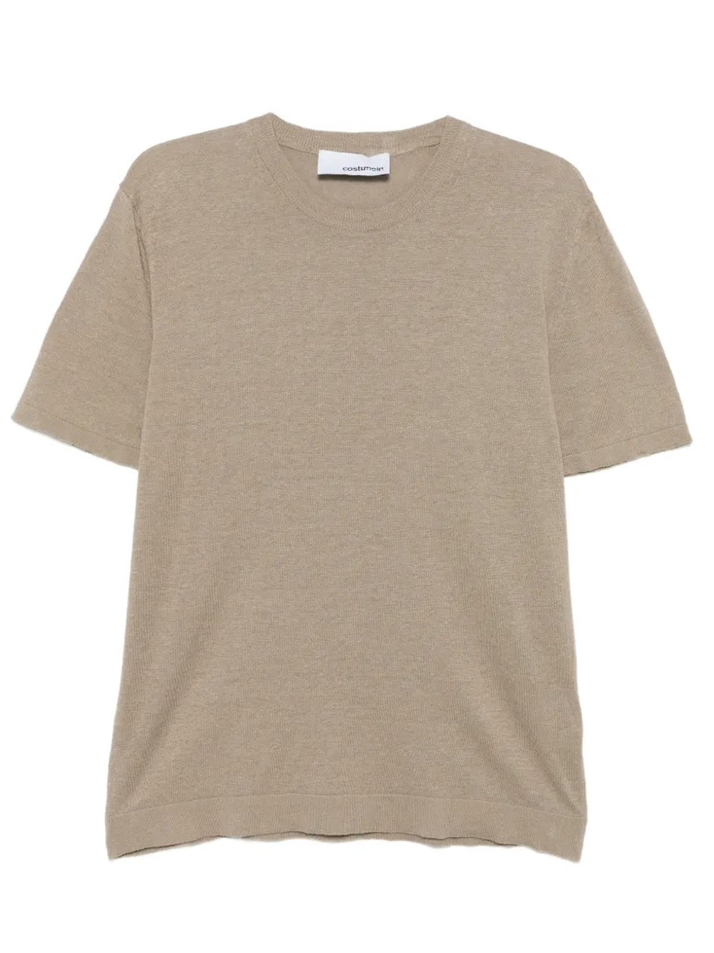 t-shirt sofia tinai uomo beige 