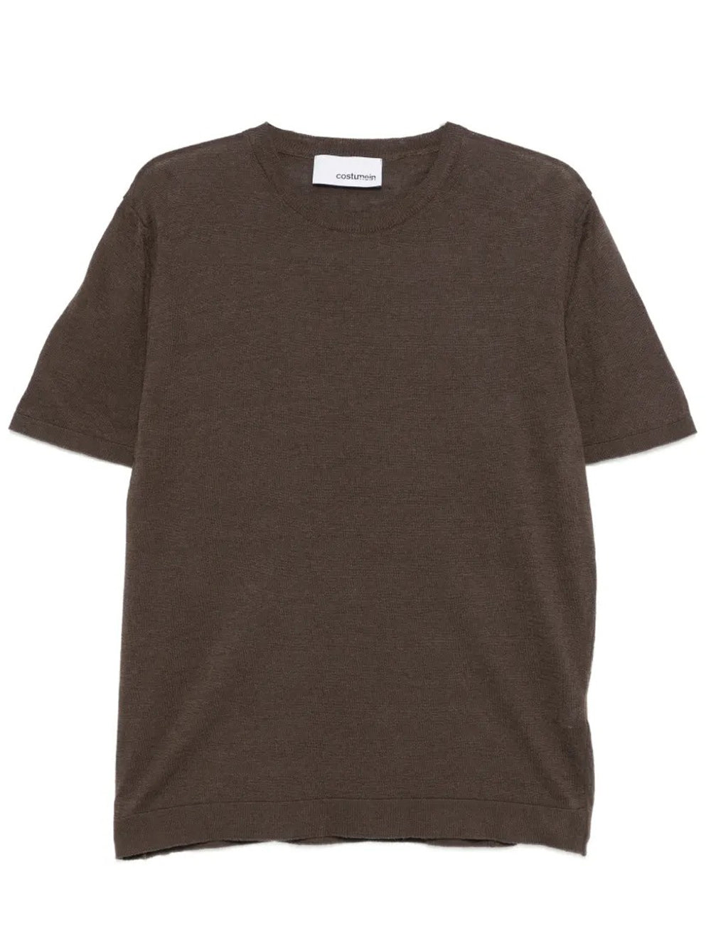 t-shirt sofia tinai uomo marrone 