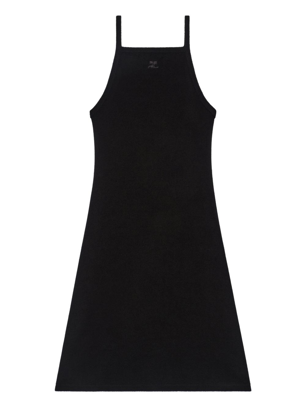 abito corto spongy heritage donna nero 
