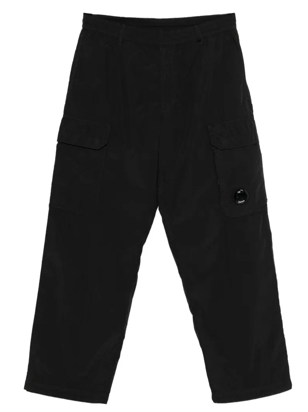 pantalone cargo lens uomo nero 