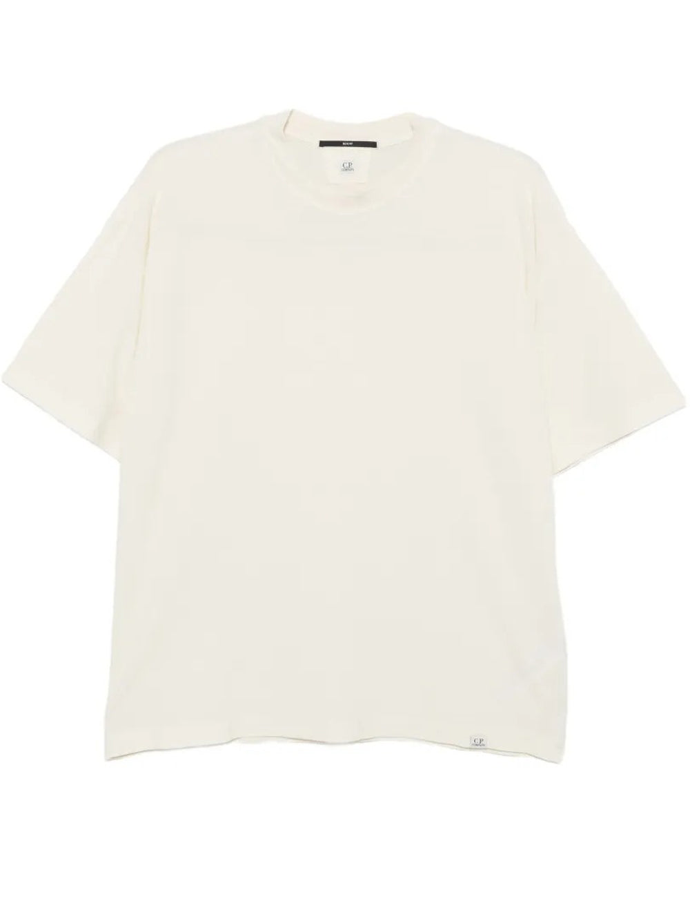 t-shirt sl uomo ecrù 