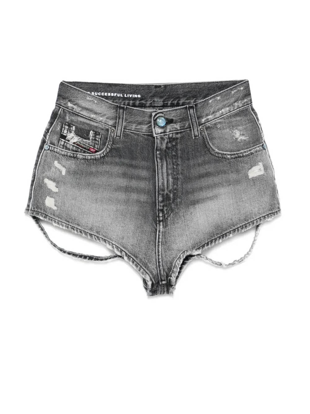 shorts de lunar donna grigi 